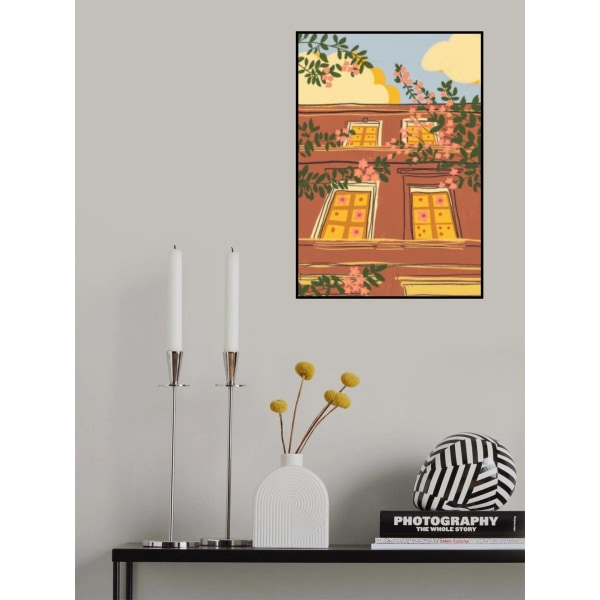 Spring House MultiColor 21x30 cm