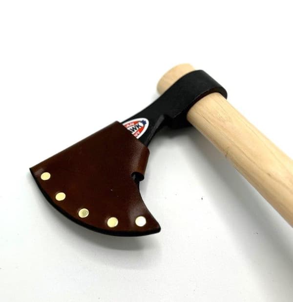 JJ Custom Works - Sheath handmade in Sweden - frontier hawk 90FH Brown