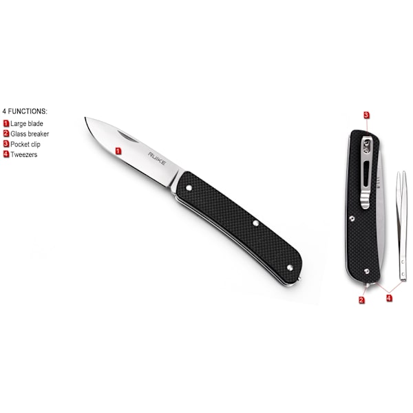 Ruike L11-N Folding knife / multitool Brun