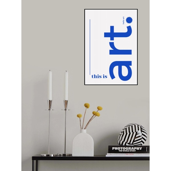 This Is Art (Hello Art) MultiColor 70x100 cm