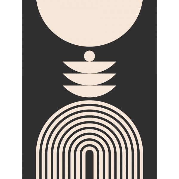 Mid Century In Monochrome MultiColor 21x30 cm