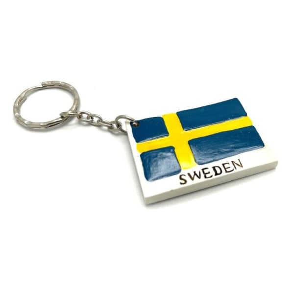 Nyckelring Sverige flagga