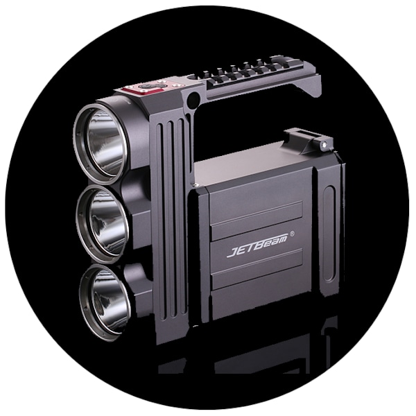 NITEYE by JETBeam - T8 - searchlight 3500 lumen Black