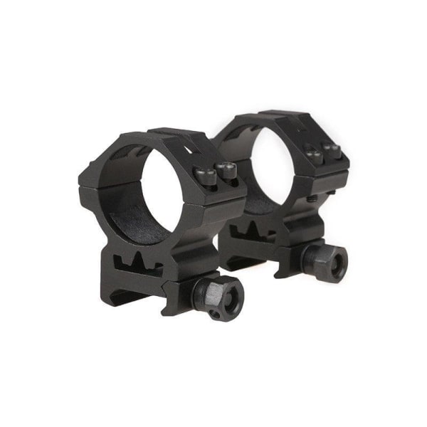 Theta Optics - Two-part 30mm optics mount for RIS rail (low) Black