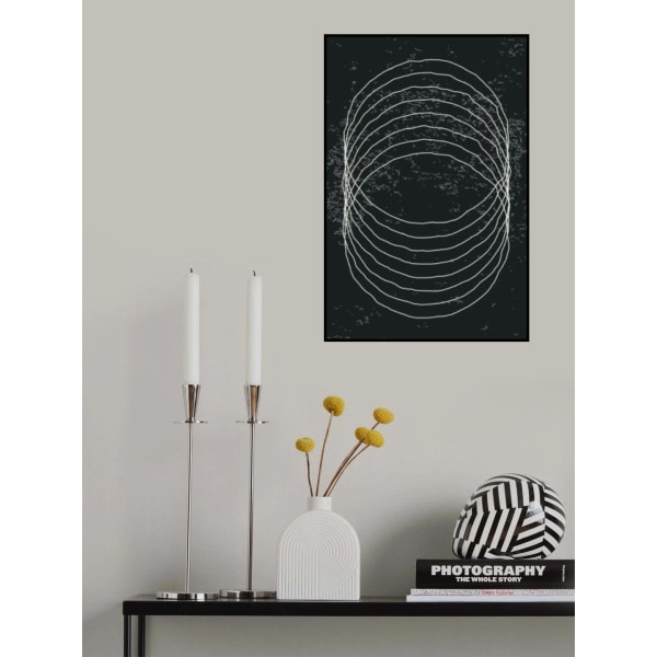 Black And White Circles MultiColor 70x100 cm