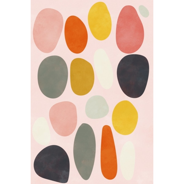 Venlige farver4 MultiColor 50x70 cm