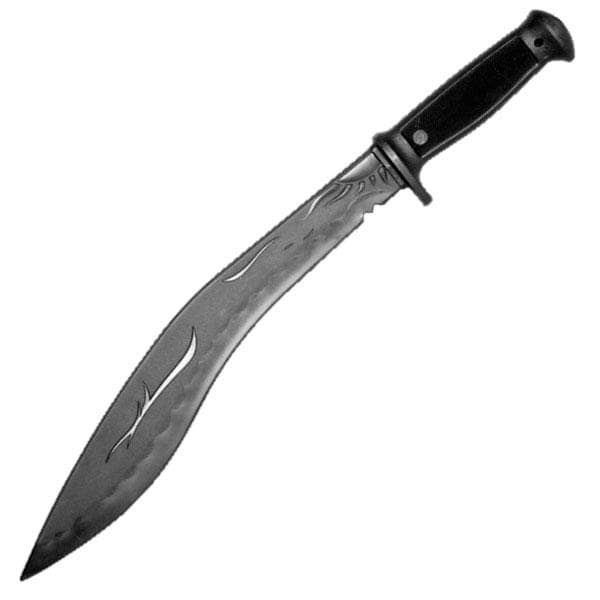 Polypropylene training kukri – black, 64 cm Black