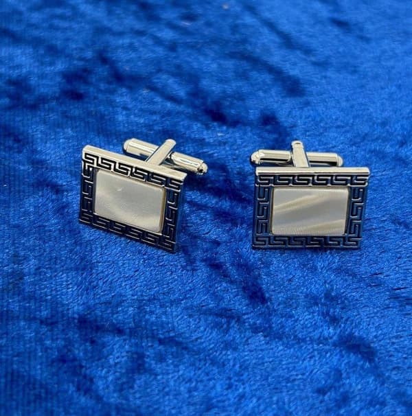 eksklusive mansjettknapper Silver