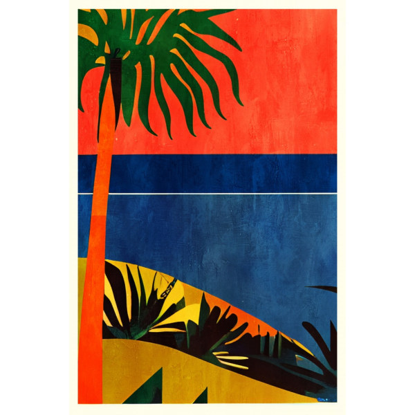 Côte D'ivoire MultiColor 50x70 cm