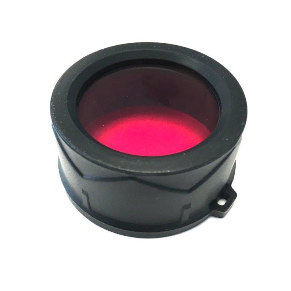 NITEYE by JETBeam - Lommelyktfilter MFR34 rød 34mm Red