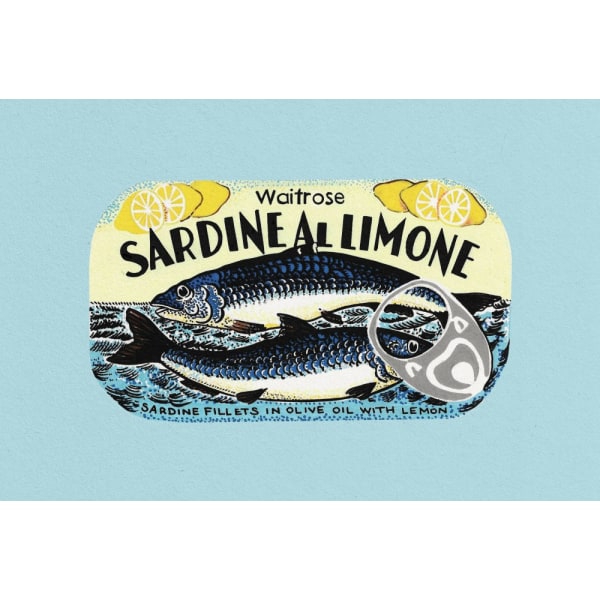 Sardine Al Limone MultiColor 50x70 cm