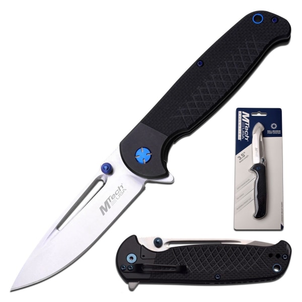 MTech Evolution - FDR012-BK - Folding Knife Svart