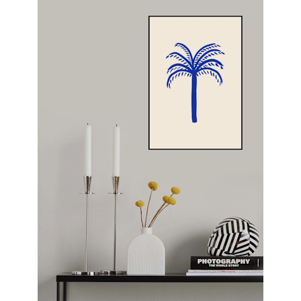 Blue Palm MultiColor 21x30 cm