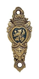Denix Shield Wall Holder – 2 Wall Mounts for Replicas, Swords or Rifles