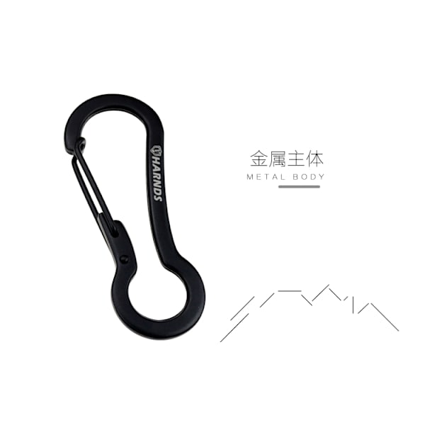 Harnds Carbiner - luxuary carbiner for quick attachments