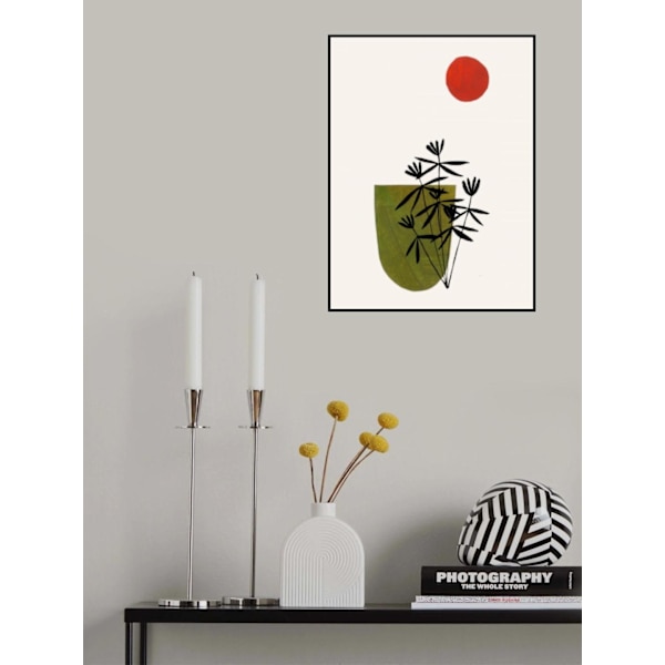 Olive Flowers MultiColor 21x30 cm