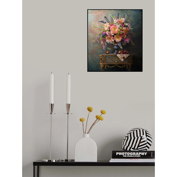 Still Life With Flowers MultiColor 50x70 cm