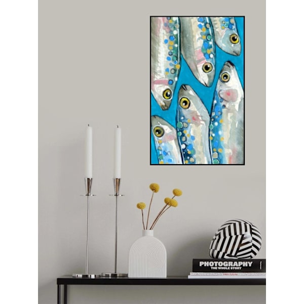 Fishes MultiColor 70x100 cm