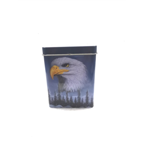 CIGARETTE BOX-METAL  Eagle multifärg