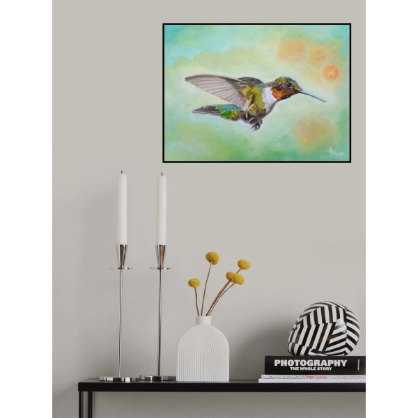 Motley Flying Hummer MultiColor 70x100 cm