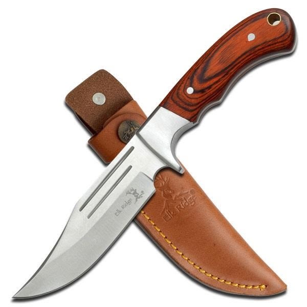 Elk Ridge - 052 - Kniv med Fast Blad