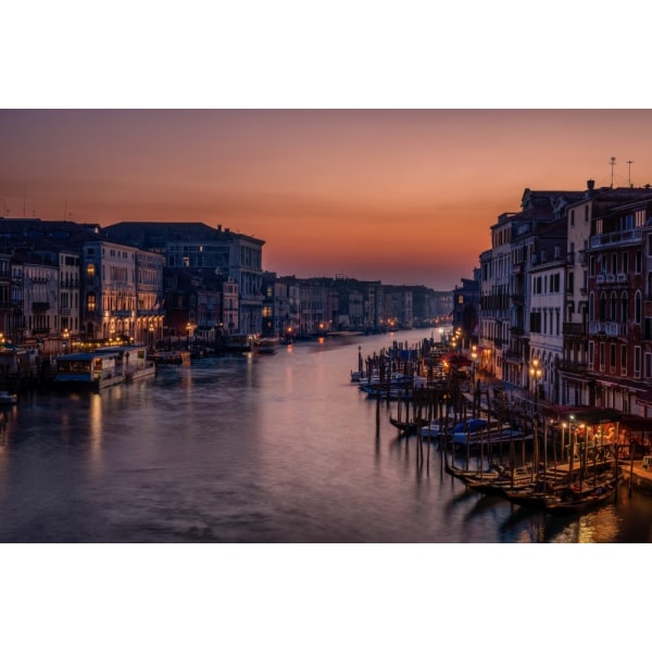 Venice Grand Canal At Sunset MultiColor 50x70 cm