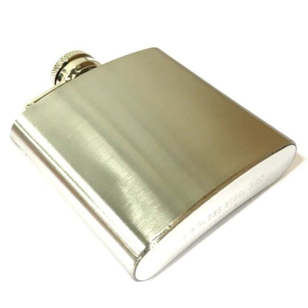 Hip-flask 90 ml / 3 oz Grey