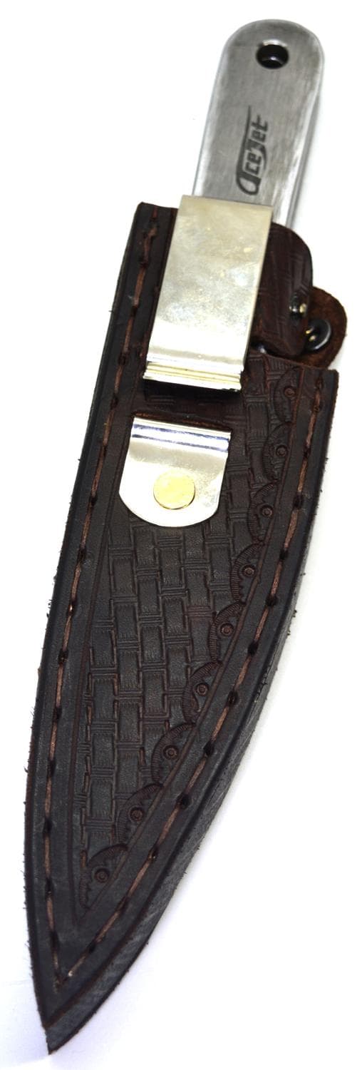 JJ Custom Works ekslida för 3 AceJet Apache-kastknivar – för 3 AceJet Apache-kastknivar, 19,5 × 5,7 × 2,5 cm, ca 117 g Brun