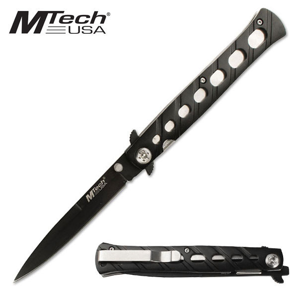 MTech USA MT-317 TACTICAL FOLDING KNIFE Black