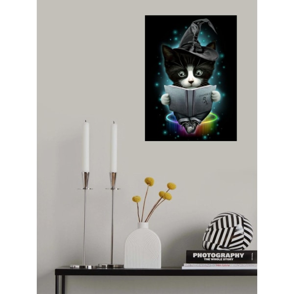 Magical Cat MultiColor 70x100 cm