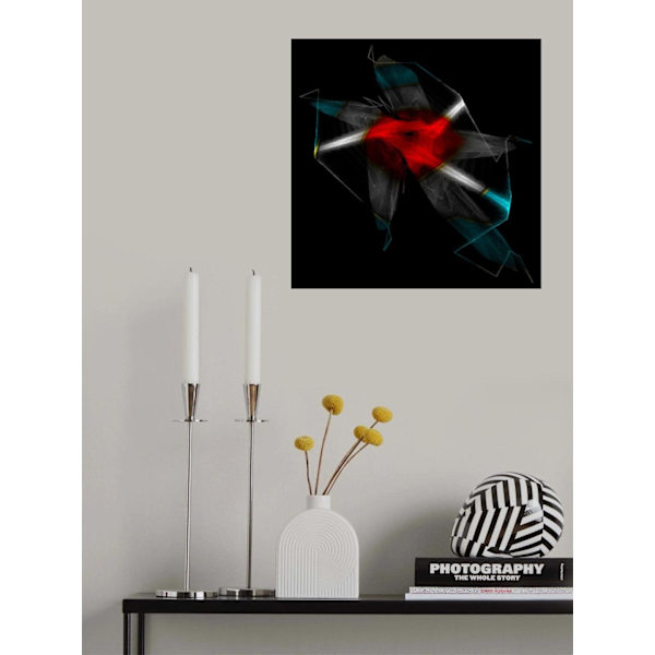 Cosmic Web MultiColor 50x70 cm