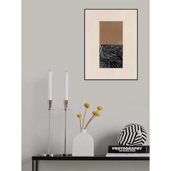 White Wave Art No.1 MultiColor 21x30 cm
