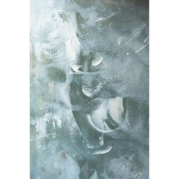Green And White Acrylic No 2 MultiColor 70x100 cm