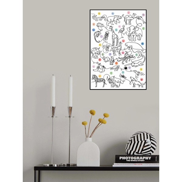 The Animal Alphabet MultiColor 21x30 cm