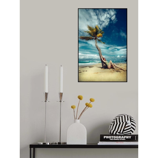 All I Need Is A Palm Tree And A Cool Breeze MultiColor 30x40 cm