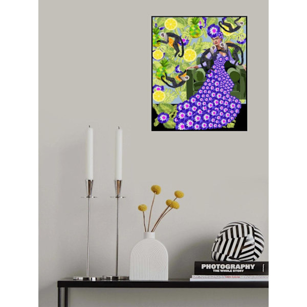Frida In The Garden MultiColor 70x100 cm