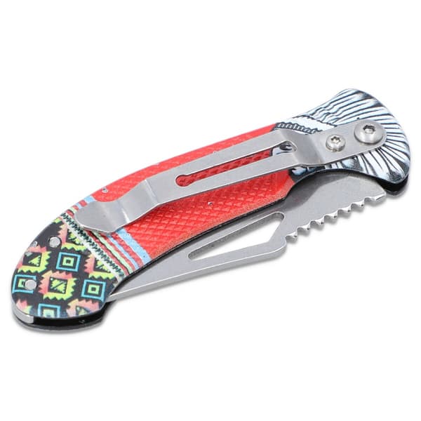 Kniv - fällkniv 15,5cm Röd