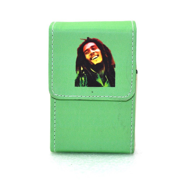 Belt Cigarette case Bob Marley Multicolor