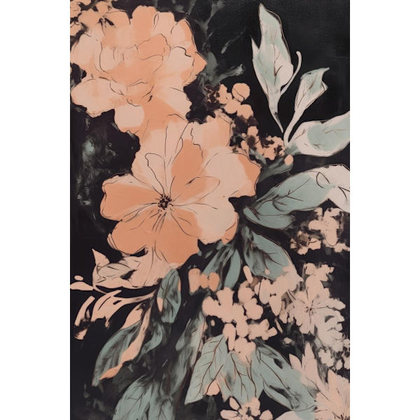 Wild Flowers No 2 MultiColor 21x30 cm
