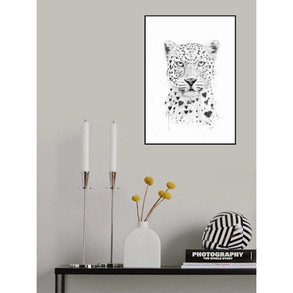 Lovely Leopard MultiColor 21x30 cm