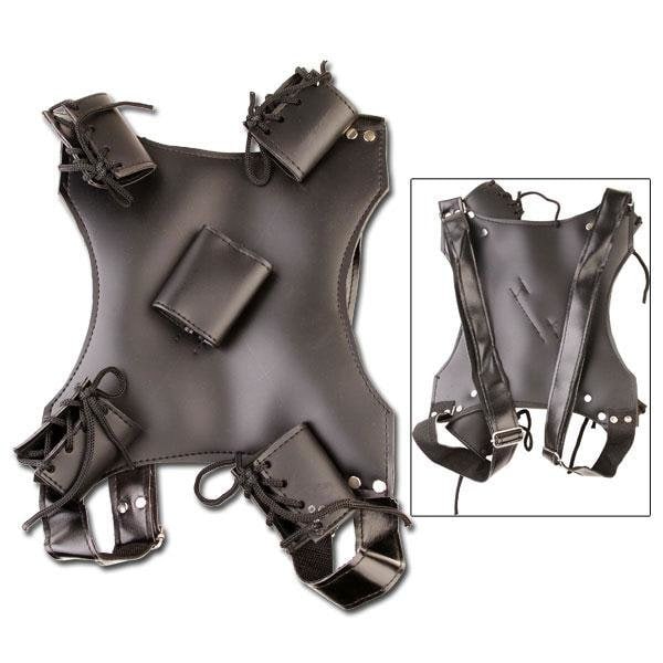 PK-6186 Universal svärdsgroda i läder Black
