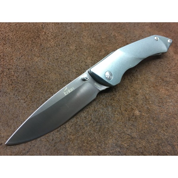 Enlan M026GY Aluoxidized handle - folding knife knife EDC