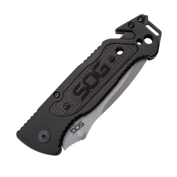 SOG - FF24 - Escape - EDC Fällkniv Svart