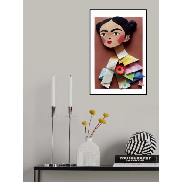 Frida (Papirversion) MultiColor 70x100 cm