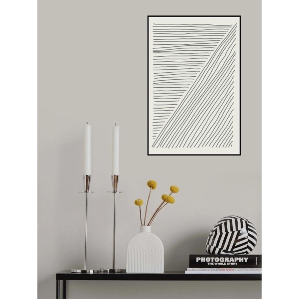Boho Line Vibes 3 MultiColor 30x40 cm