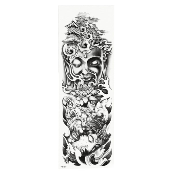 OBS STØRRELSE - 46 x 17 CM - Tattoo - buddah