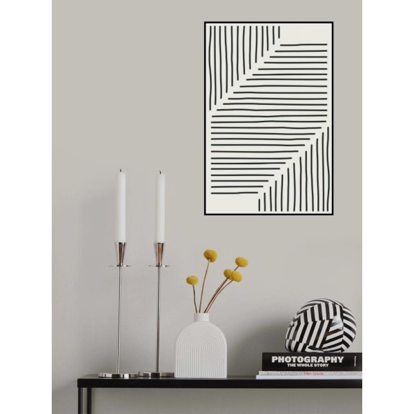 Minimal Line Design 5 MultiColor 30x40 cm