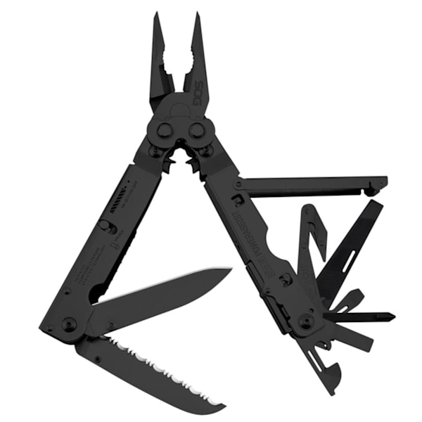 SOG - B66N - PowerAssist Svart - Multiverktyg Svart