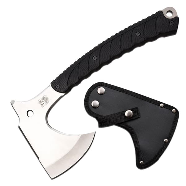 Tac-Force TF-AXE003S tomahawk – 13" (approx. 33 cm) overall, 4.25" 3Cr13 satin blade Black