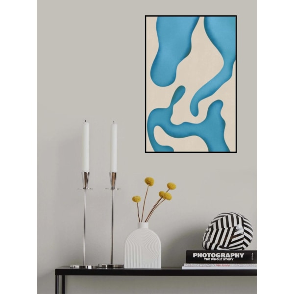 Abstract Liquid 03 MultiColor 30x40 cm